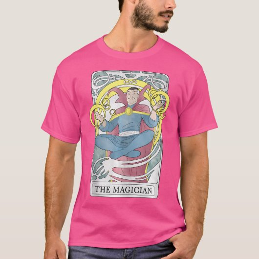 Marvel Doctor Strange De Magiër Tarot C T-shirt (Voorkant)