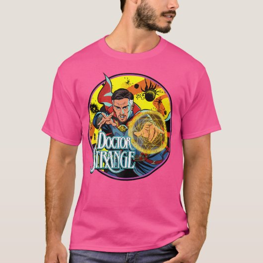 Marvel Doctor Strange Multiverse van Madness Retro T-shirt (Voorkant)