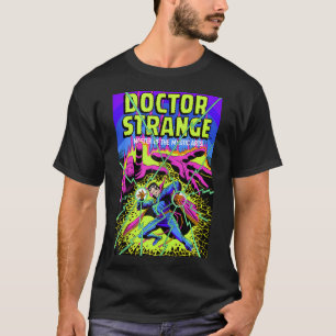 Marvel Doctor Strange Neon Comic Book Hoesje T-shirt