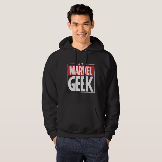 Marvel Geek Hoodie (Voorkant volledig)