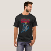 Marvel Ghost Rider  Motorcycle Comic Icon T-shirt (Voorkant volledig)