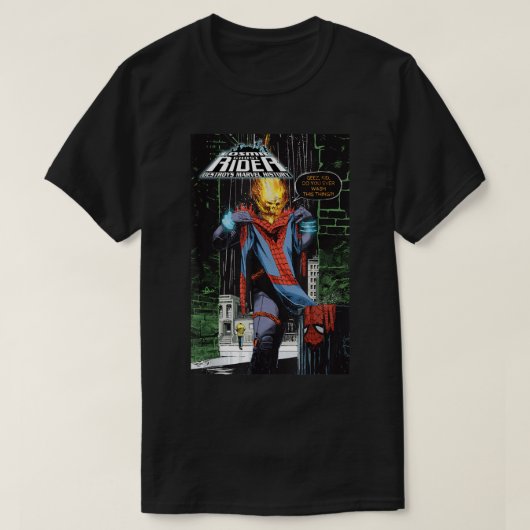 Marvel Ghost Rider vernietigt marvel History Comic T-shirt (Design voorkant)