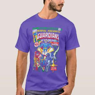 Marvel Guardians of the Galaxy Retro Comic Cover g T-shirt