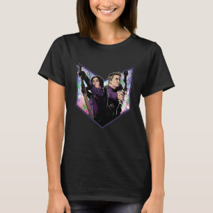 Marvel Hawkeye Kate Clint Lucky T-shirt