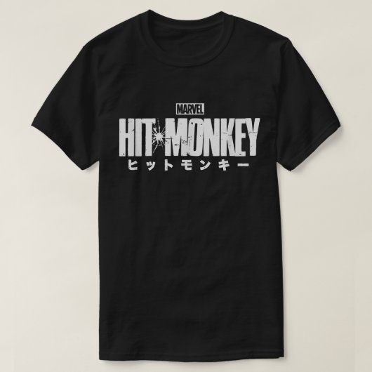 Marvel Hit Monkey Logo T-shirt (Design voorkant)