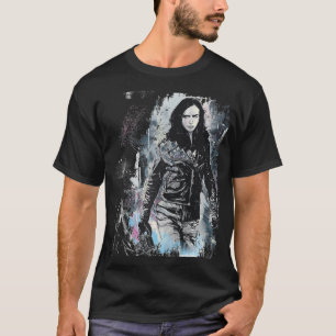 Marvel Jessica Jones Sketch Raglan Baseball T-shir T-shirt