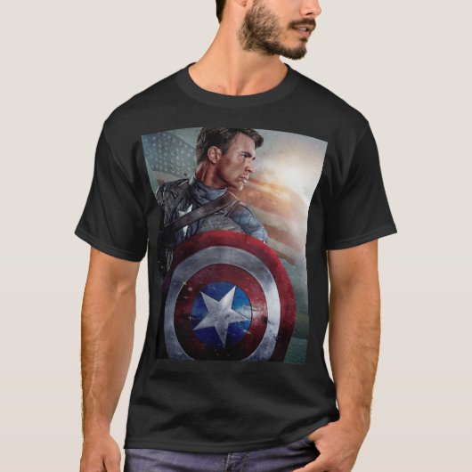 Marvel Mannen T Shirt (Voorkant)
