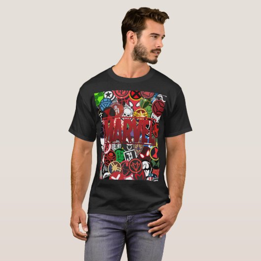 Marvel Maximalism T-shirt (Voorkant volledig)