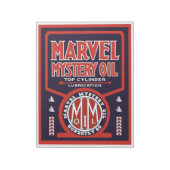 Marvel Mystery Oil  notitieblok (Linkerzijde)