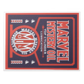 Marvel Mystery Oil  notitieblok (Voorkant)