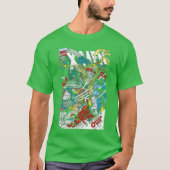 Marvel Omega Red Comic Book Cover friends T-shirt (Voorkant)