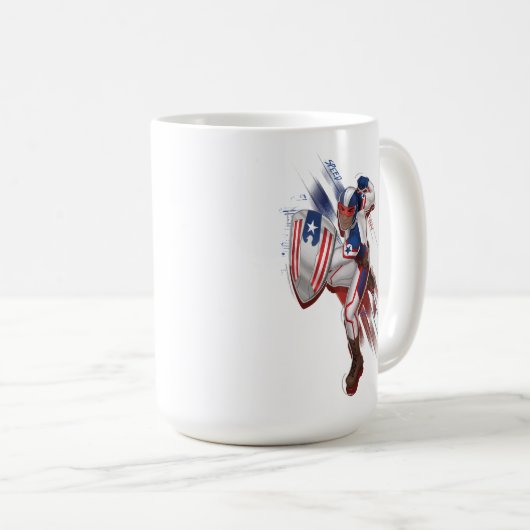 Marvel Rising | Patriot Graphic Koffiemok (Voorkant rechts)