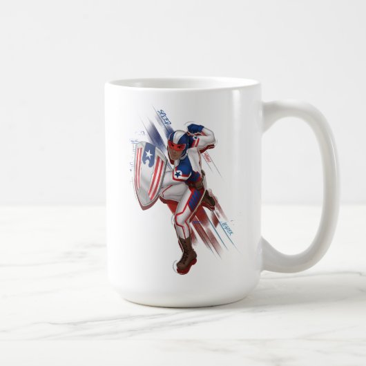 Marvel Rising | Patriot Graphic Koffiemok (Rechts)