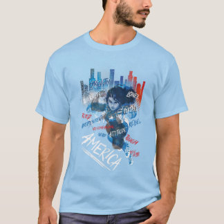 Marvel Rising Secret Warriors Miss America Chavez T-shirt