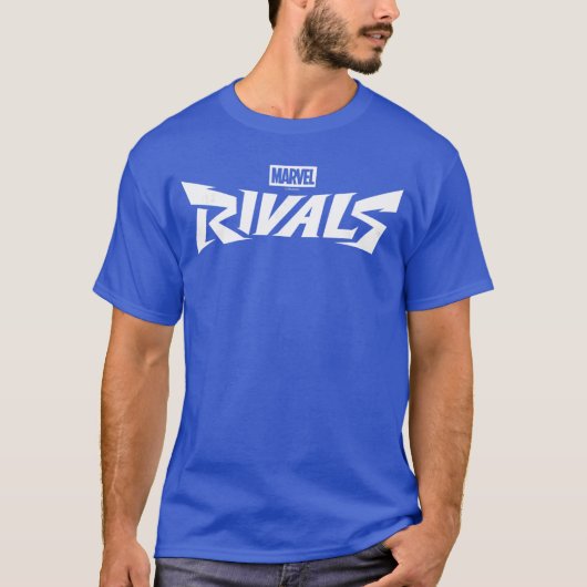 Marvel Rivals Witte Logo T-shirt (Voorkant)