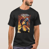 Marvel Spider-Man Black Cat Comic Cover T-shirt (Voorkant)