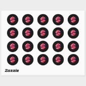 Marvel Spider-man Hartjes Valentijnsdag Ronde Sticker (Vel)