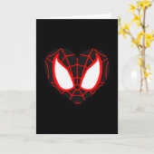 Marvel Spider-man Miles Morales Valentijnsdag Hea Kaart (Gele Bloem)
