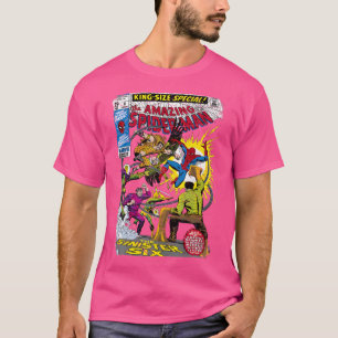 Marvel Spider-Man Sinister Six Villains Comic Cove T-shirt