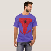 Marvel SpiderMan Peter Parker Kostuum vriend T-shirt (Voorkant volledig)