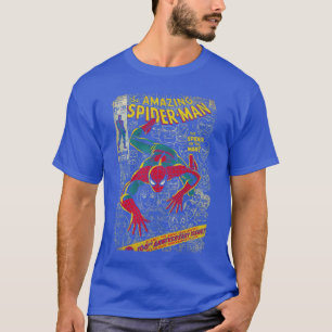 Marvel SpiderMan stripboek jubileum korte mouw T-shirt