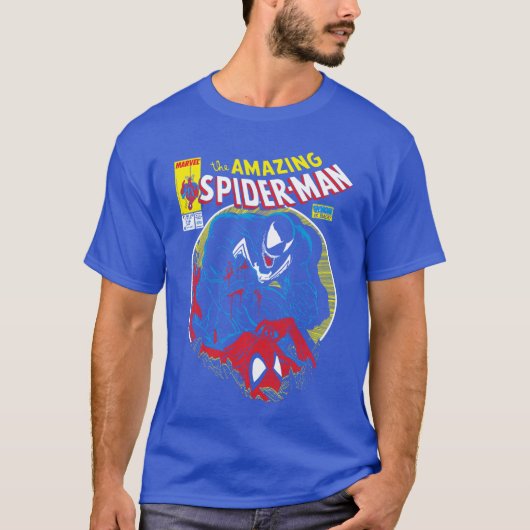Marvel SpiderMan VS Venom Bloody Battle Comic Cove T-shirt (Voorkant)