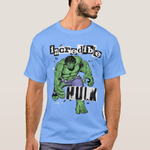 Marvel Super Heroes Incredible Hulk Retro Vintage  T-shirt
