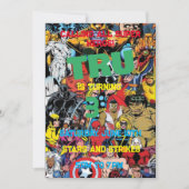 Marvel uitnodiging (Voorkant)