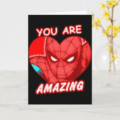 Marvel Valentijnsdag Spider-man Je Bent Geweldig H Kaart (Gele Bloem)