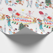 Marvel Verpleegkundigen, Las Vegas Kerst inpakpapi Cadeaupapier (Hoek)