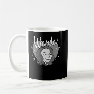 Marvel WandaVision Wanda Maximoff Heart Retro 60s Koffiemok