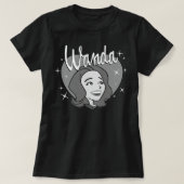 Marvel WandaVision Wanda Maximoff Heart Retro 60s T-shirt (Design voorkant)