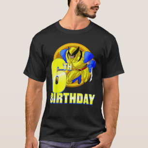 Marvel X Mannen Wolverine 6e verjaardag badge T-shirt