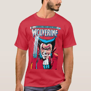 Marvel XMen Beperkte Serie Wolverine Stripboek Co T-shirt