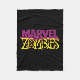 Marvel Zombies officiële kleur Logo Halloween Fleece Deken