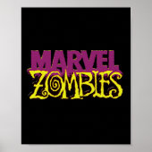 Marvel Zombies officiële kleur Logo Halloween Poster (Voorkant)