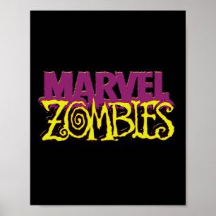 Marvel Zombies officiële kleur Logo Halloween Poster