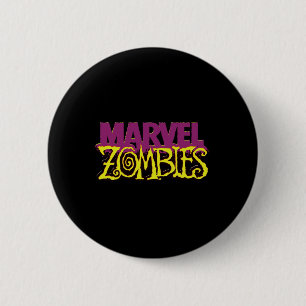 Marvel Zombies officiële kleur Logo Halloween Ronde Button 5,7 Cm