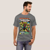 Marvelhe Amazing SpiderMan Comic Book Cover funny T-shirt (Voorkant volledig)