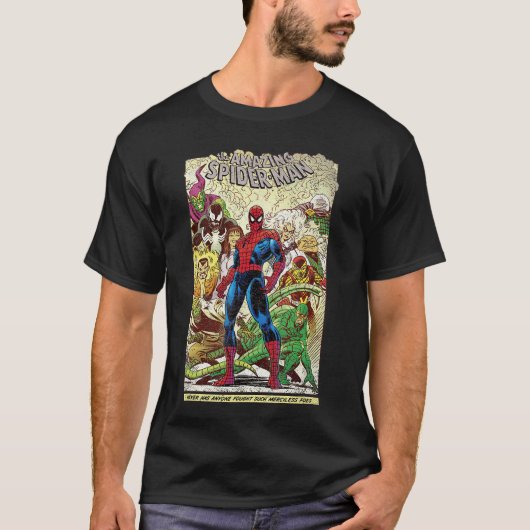Marvelhe Amazing SpiderMan Comic funny T-shirt (Voorkant)