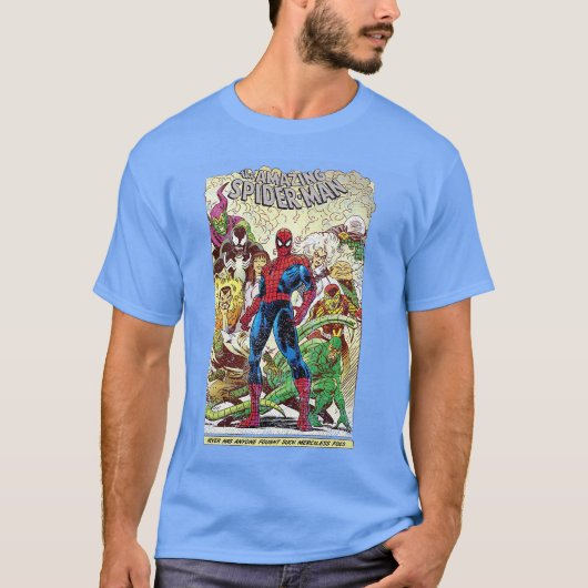 Marvelhe Amazing SpiderMan Comic PremiumriBlend fu T-shirt (Voorkant)