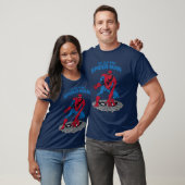 Marvelhe Amazing SpiderMan Comic Retro meisje T-shirt (Unisex)