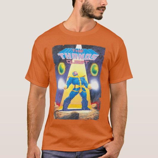 MarvelheHANOS Quest Vintage Comic Cover friends T-shirt (Voorkant)