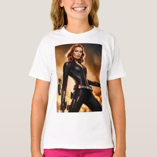 Marvelous Black Widow Tribute T-shirt