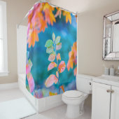 Marvelous Cotonou Leaves Douchegordijn (In situ)