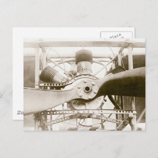 Marvelous Flying Machine Briefkaart (Voorkant / Achterkant)