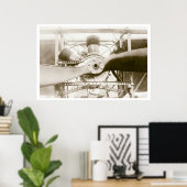 Marvelous Flying Machine Poster (Thuiskantoor)