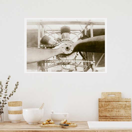 Marvelous Flying Machine Poster (Keuken)