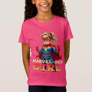 Marvelous Girl: zelfverzekerd, Schattige en sterk T-shirt