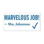 "MARVELOUS JOB!" Rubberstempel sorteren Zelfinktende Stempel (Design)